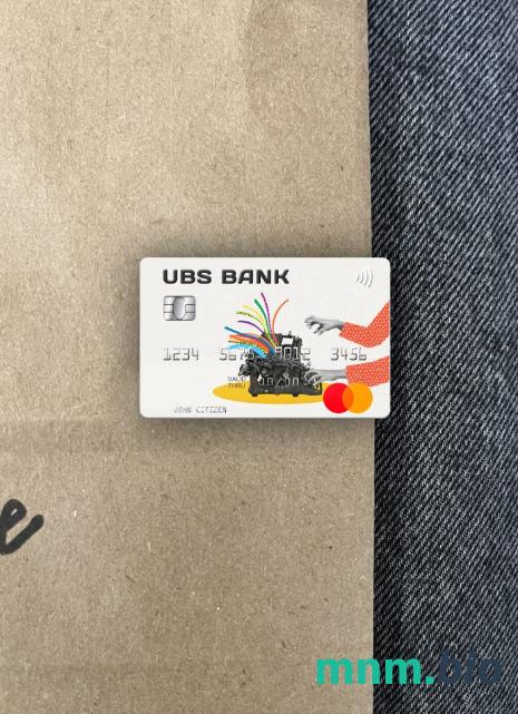 USA UBS bank wygląd zdjęcia mastercard skan PSD + zdjęcie